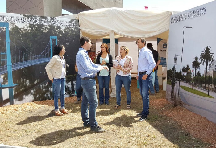 Bali Bucca visitó Expoagro