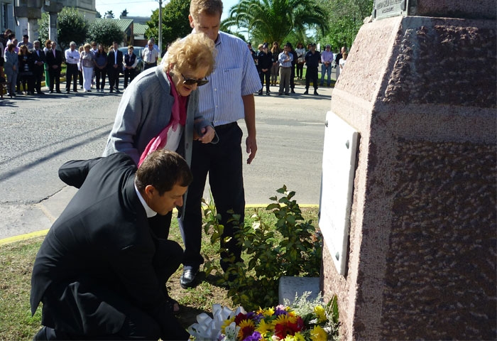 Bucca encabezó los actos del 138º aniversario