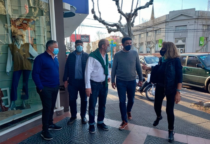 Diego Robbiani visitó Bolívar