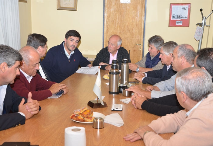 Galli se reunió con Bomberos