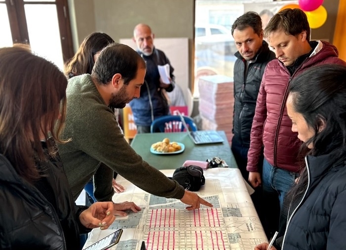 Nico Morán recibió la visita de Martín Endere