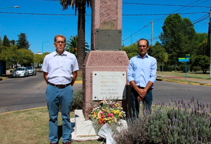 Pisano encabezó los actos del aniversario