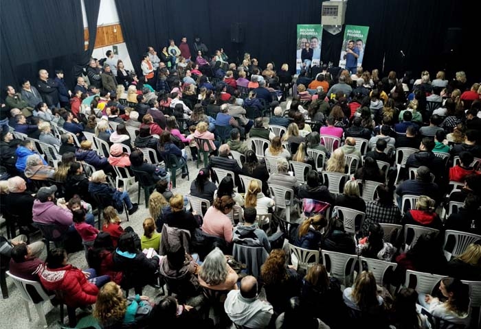 Pisano y Bucca reunieron a la militancia