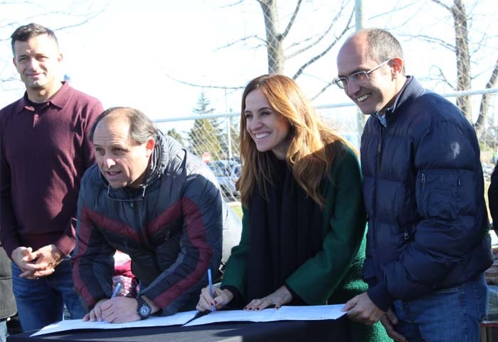 Tolosa Paz visitó la ciudad y trajo respuestas