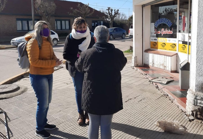 Unsaín visitó Pirovano