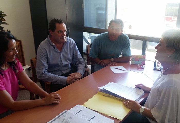 Vitale se reunió con consejeros de Olavarría